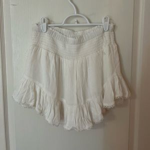 White Ruffle Skort from Aeropostale Size M